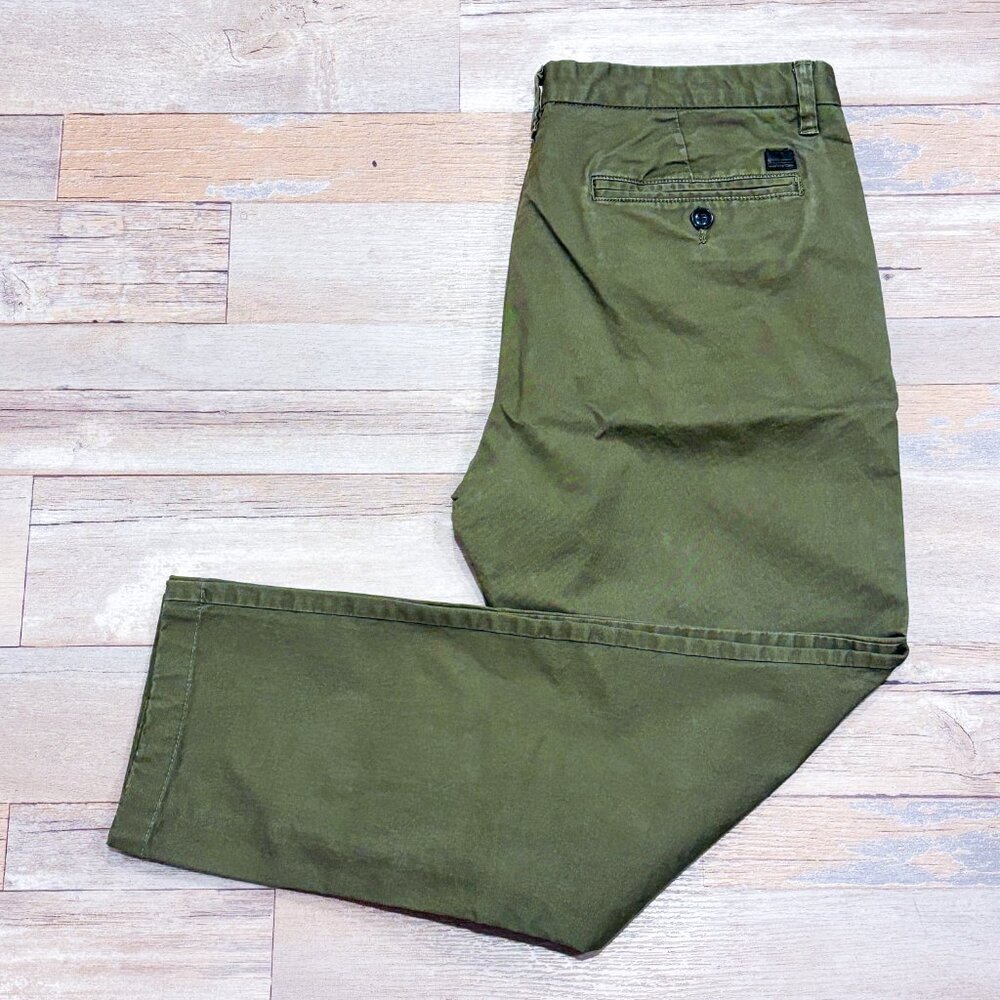 JACK‎ & JONES Kaki Marco chino pants | Casual minimalist | Size 34x32
